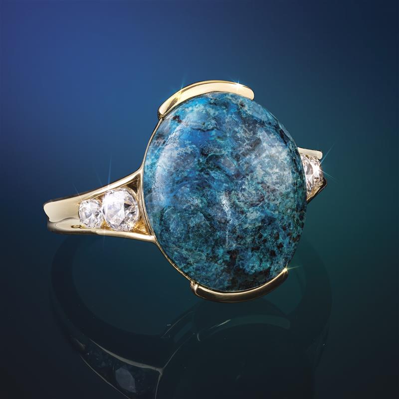 Cleopatra's Secret Chrysocolla Ring